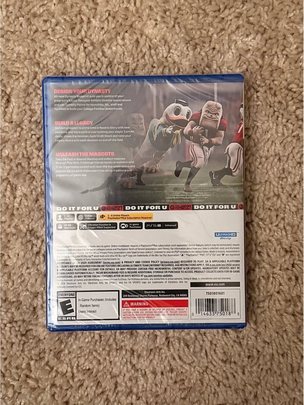 EA Sports College Football 27 for PlayStation 5